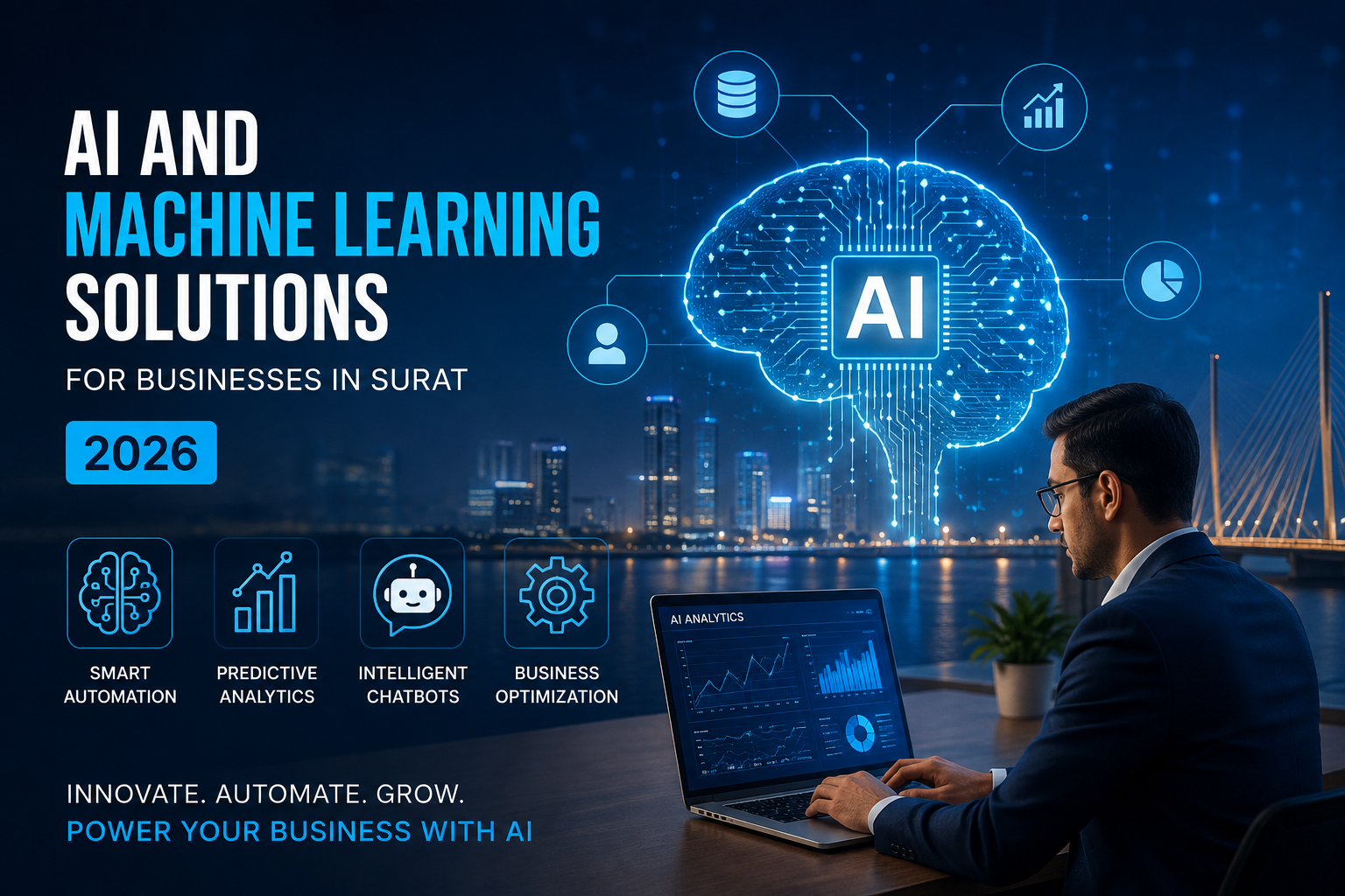 AI and machine learning solutions for Surat businesses