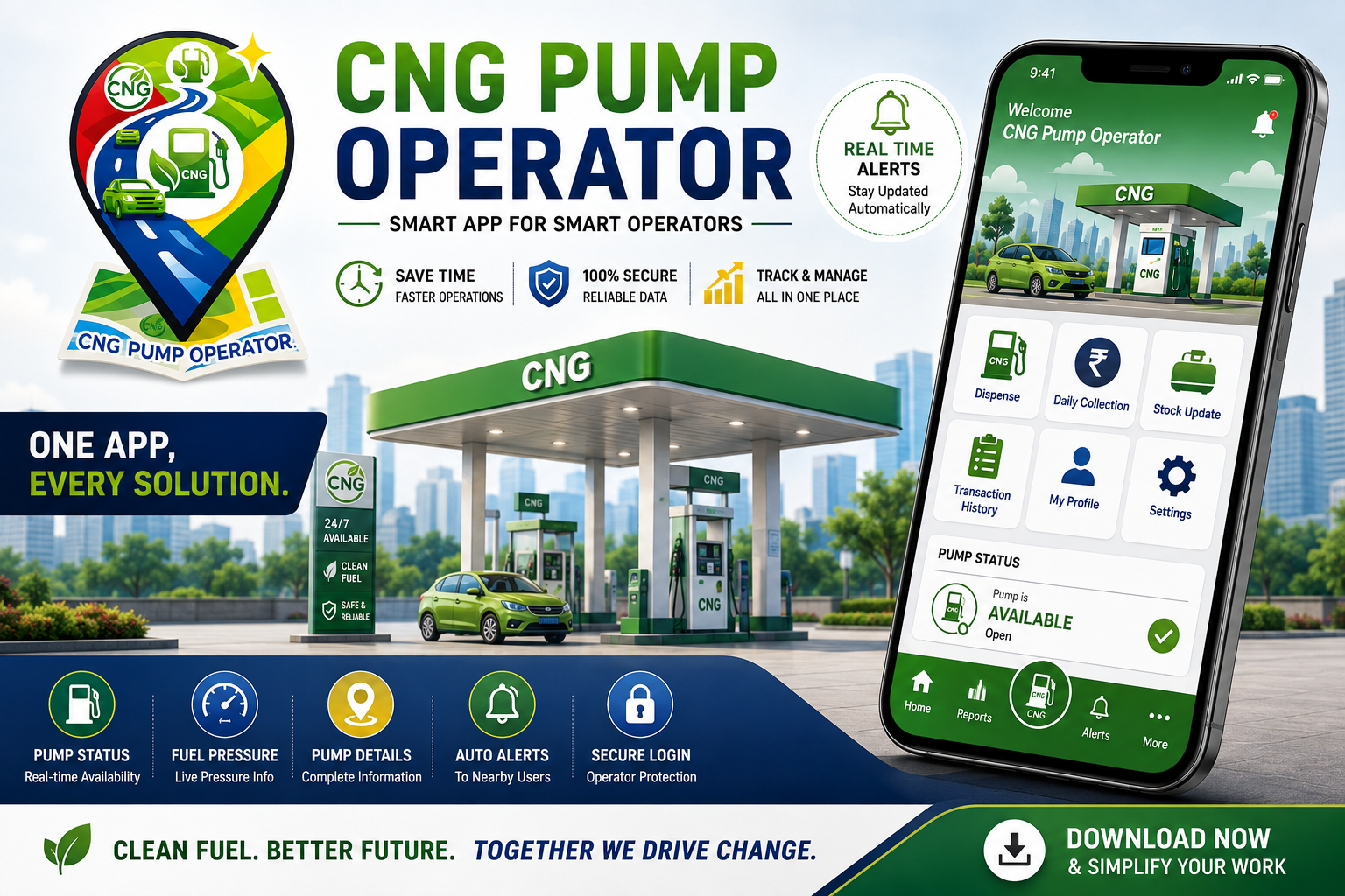 CNG App Locator